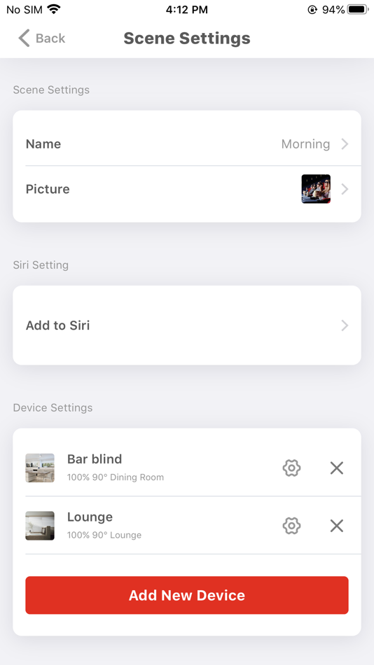 #3. Moritz Home Automation (iOS) Podle: NO BULL BLINDS