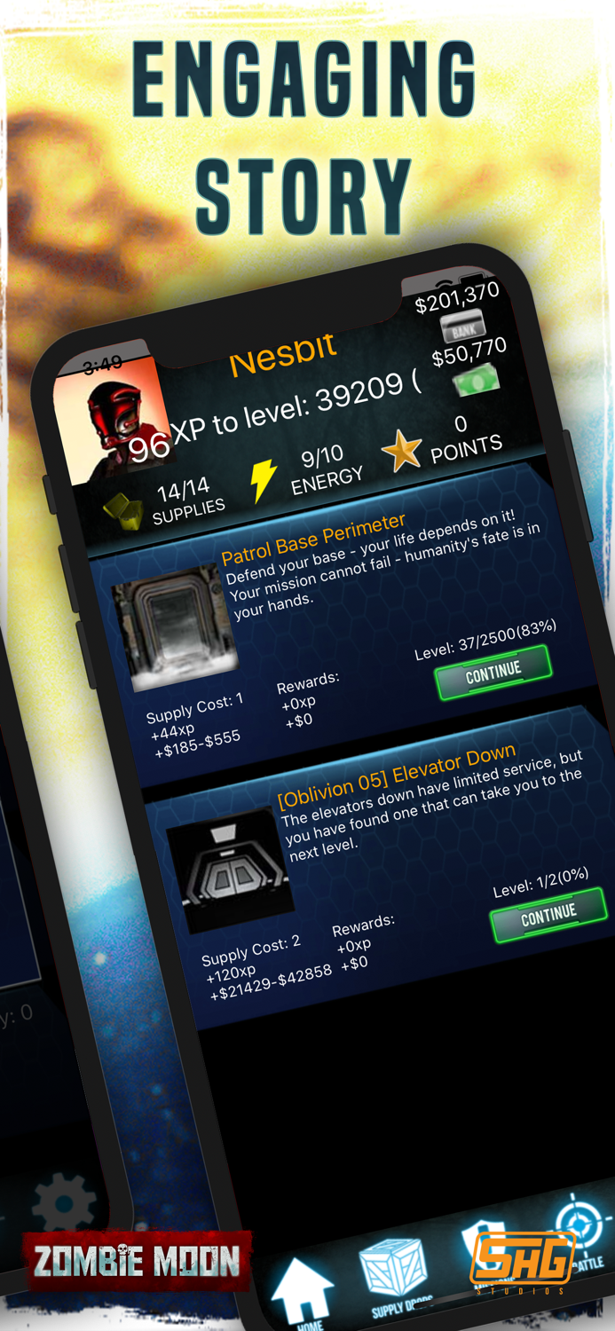Zombie Moon – SciFi Social RPG