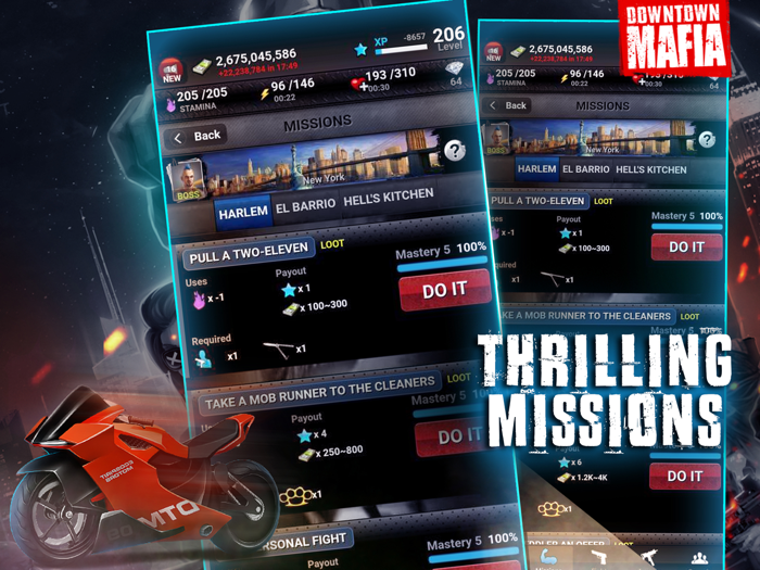 Downtown Mafia Gang Wars RPG