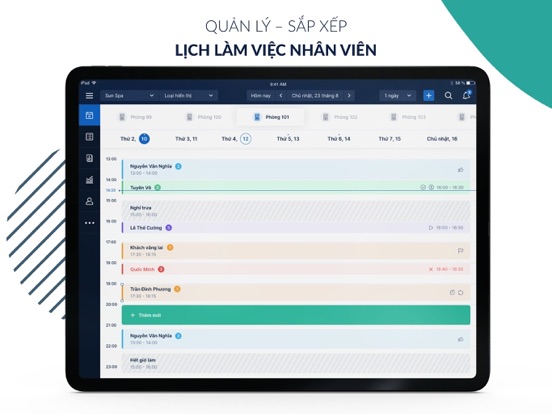 Screenshot #5 pour PosApp - Phần mềm TMV Spa Nail