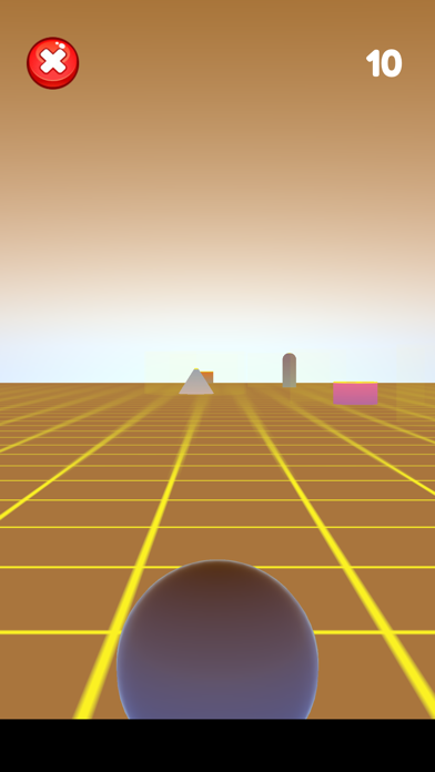 Vaporwave Race 3D - Watch Game Screenshot