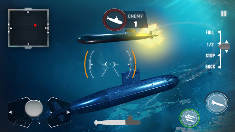 Naval Submarine War Zone - 1.1 - (iOS)