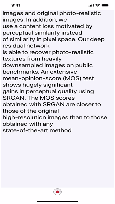 Photo-To-Text Screenshot