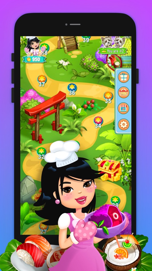 #1. Om Nom Nom Seonkyoung Longest (iOS) 由: B6 Games LLC