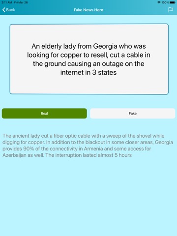 Fake News Hero (Quiz)のおすすめ画像3