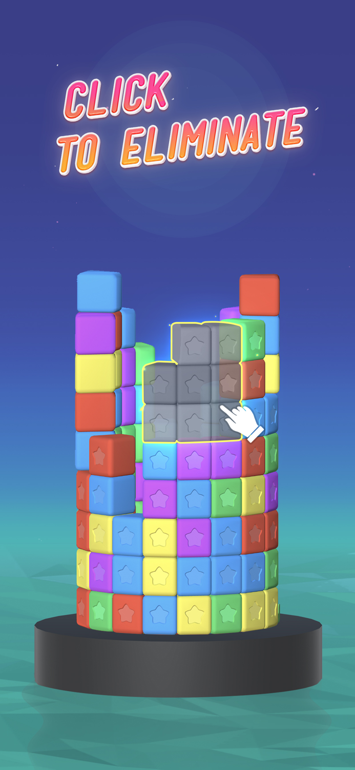 Stars Merge Match Turn Cube