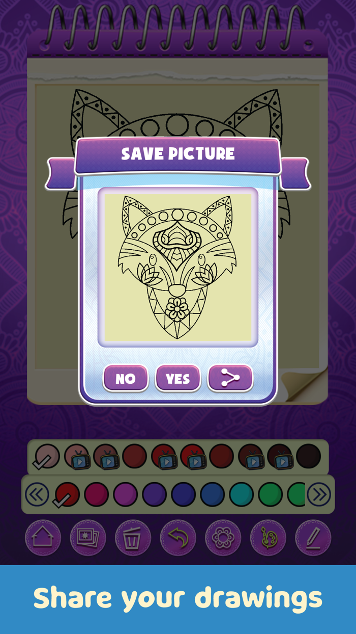 Mandala Coloring Book®