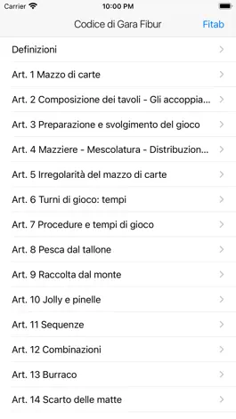 Game screenshot Codice di Gara Burraco Light mod apk