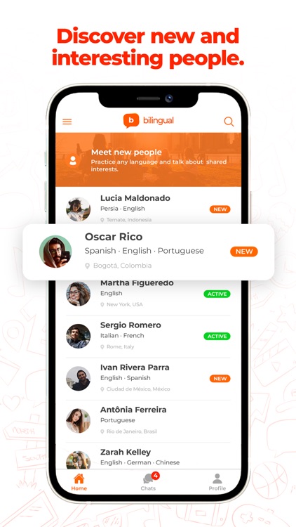 Bilingual: Practice Languages!