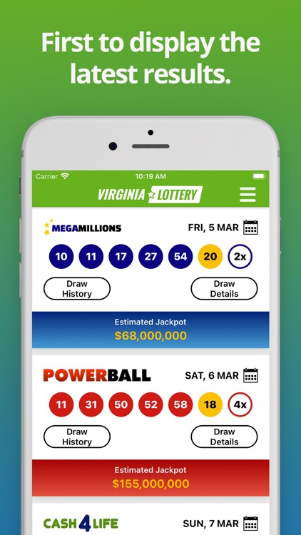 Virginia Lottery Numbers