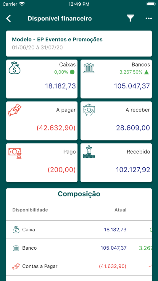 #1. Sistema Contas (iOS) Podle: SISTEMA DE CONTROLE DE CONTAS FINANCEIRAS LTDA