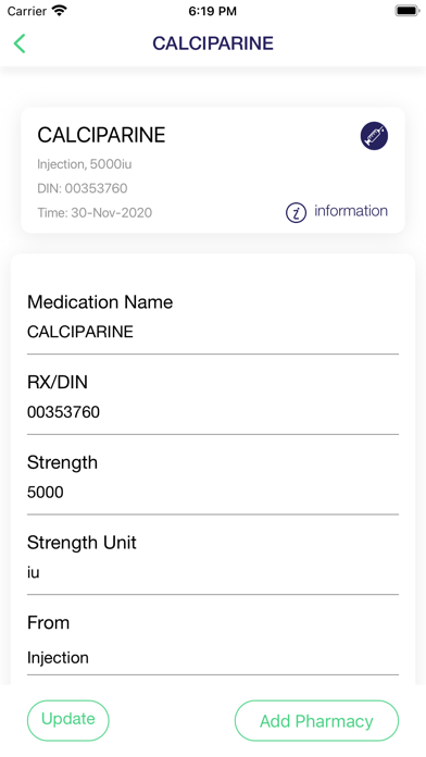 RxCare Screenshot