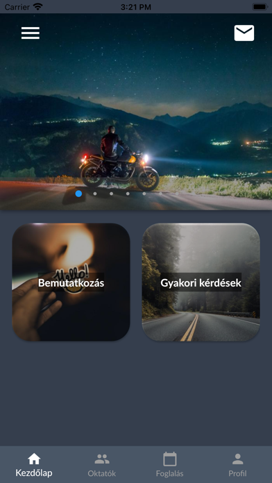 Süveg Autósiskola Screenshot