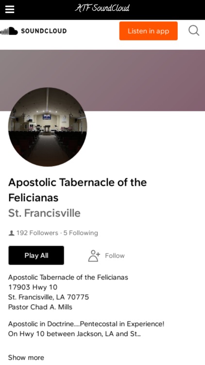 Apostolic Tabernacle ~ ATF screenshot-4