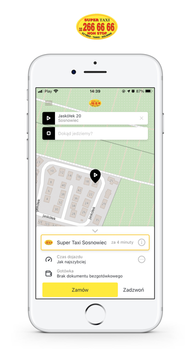 Super Taxi Sosnowiec Screenshot