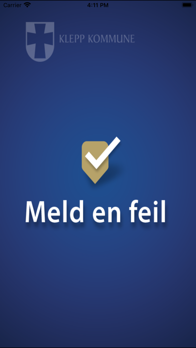 Meld en feil - Klepp Screenshot