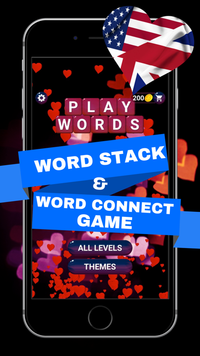Playwords: Word Stack & Search Screenshot