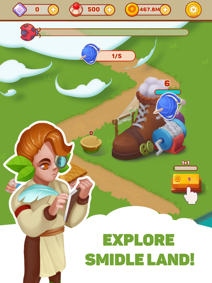 Idle Smidle Clicker kinh tế