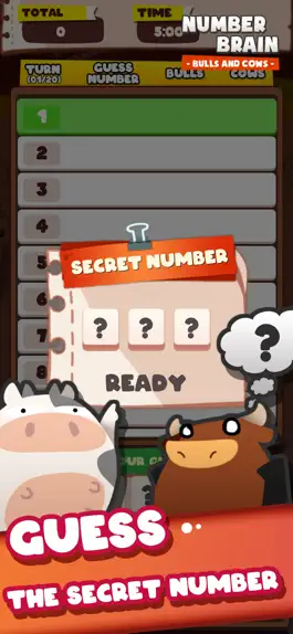 Game screenshot Number Brain : Bulls & Cows mod apk
