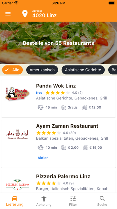 Yemekver Screenshot