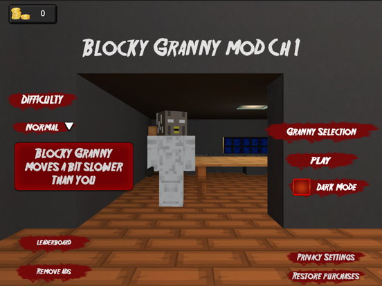 Screenshot #4 pour Blocky Granny Mod Chapter