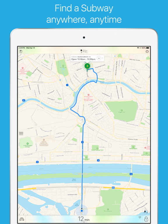 Flit for Subway Sandwiches iPad screenshot 5 - Travel app