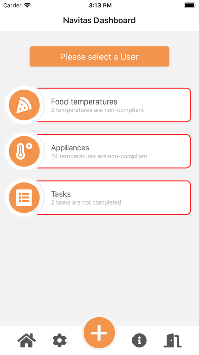 Navitas Digital Food Safety Screenshot