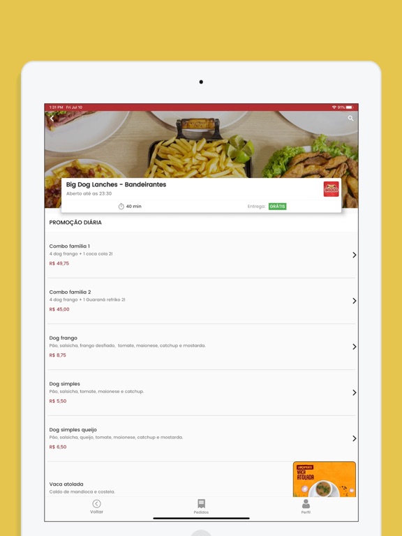 Screenshot #4 pour Big Dog Lanches