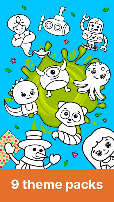 Baby coloring book for kids 2+ Screenshot