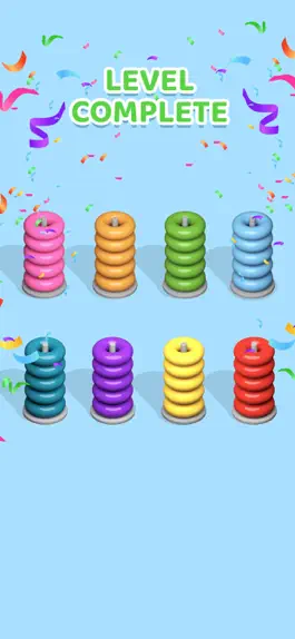 Game screenshot Hoop Stack - Color Hoop 3D apk