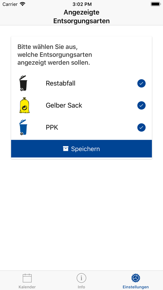 #3. Abfall App SM-MGN (iOS) Podle: Sebastian Gerecke