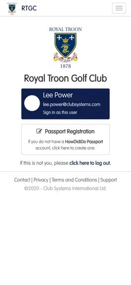 Game screenshot Royal Troon Members mod apk