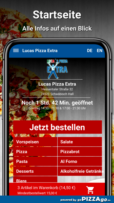 Lucas Pizza Schwäbisch Hall screenshot 4