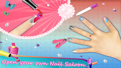 Fashion Nail Art Salon Games Screenshot