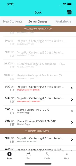 Game screenshot Zenya Yoga Studio apk