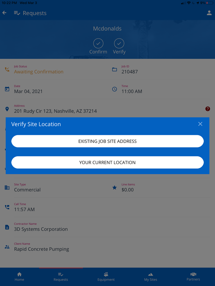 Rapid Service Request