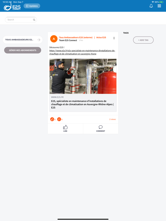 Screenshot #5 pour E2S Connect
