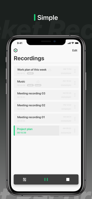 ‎Voice Record - Memos,Recorder Screenshot