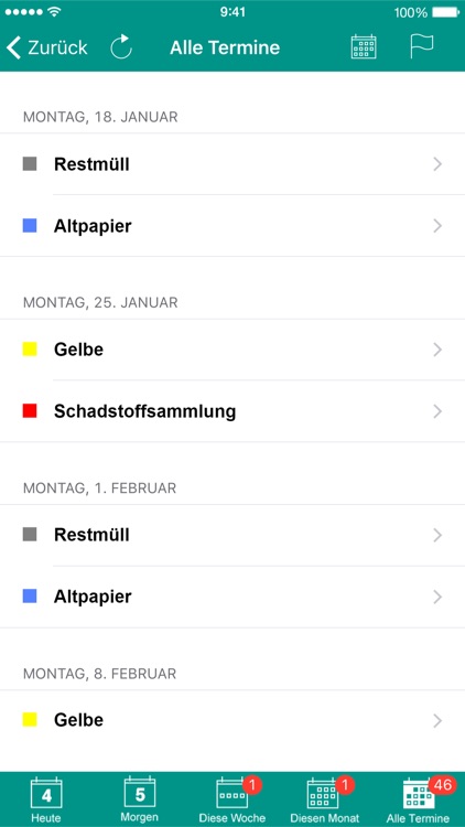 Abfall HR