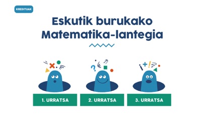 Eskutik burukako matematika Screenshot