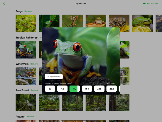 1000 Jigsaw Puzzles Nature iPad app afbeelding 10