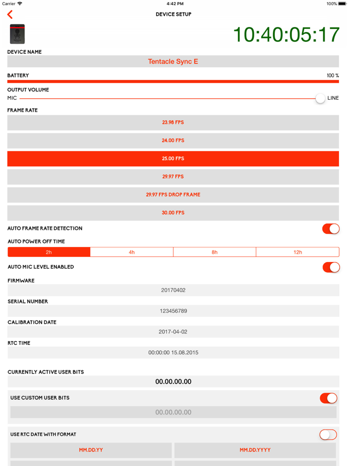 Tentacle Setup Legacy