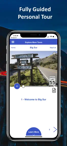 Game screenshot Big Sur Highway 1 Tour Guide mod apk