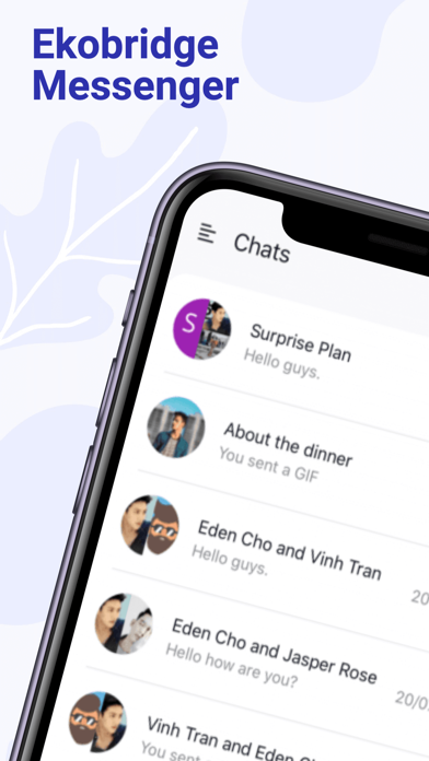 Ekobridge Messenger Screenshot