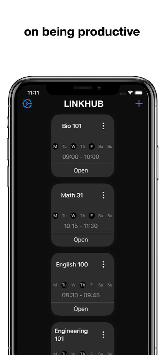 LinkHub - Meeting Manager