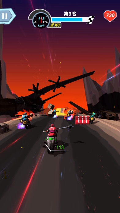 screenshot of Death Moto 3