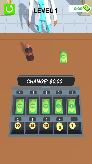 Cashier Master -Rich Genius 3D Screenshot