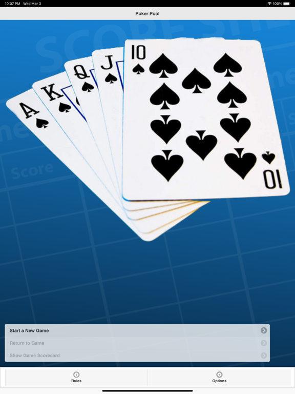 Screenshot #4 pour Poker Pool Scorecard