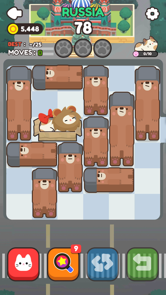 #6. Push Push Cat (iOS) Podle: UNIT5