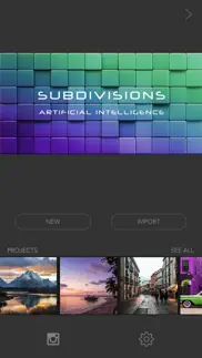 subdivisions ai filter iphone screenshot 1